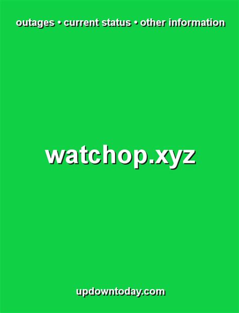 watchop xyz.